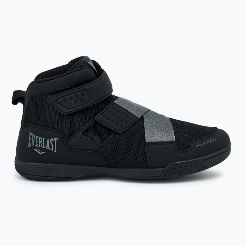 Vyriški bokso batai Everlast Powerlock X-Trainer black 2