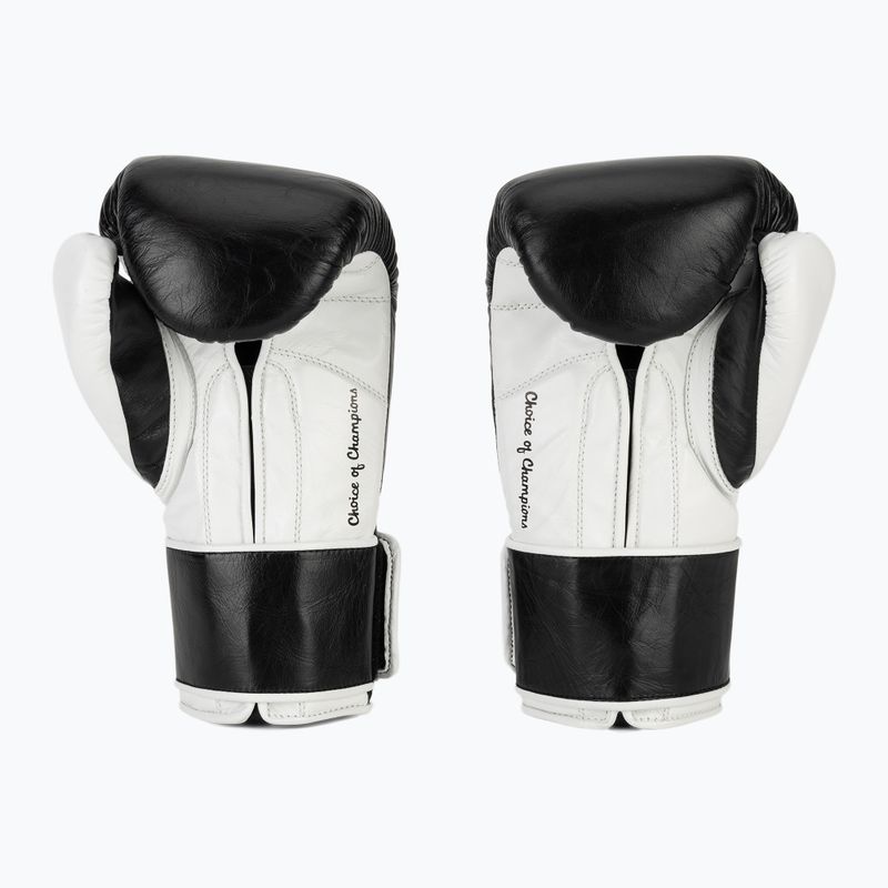 Bokso pirštinės Everlast Powerlock Pro OG H&L black/white 3