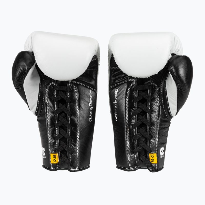 Bokso pirštinės Everlast Powerlock Pro OG Laced white/black 3