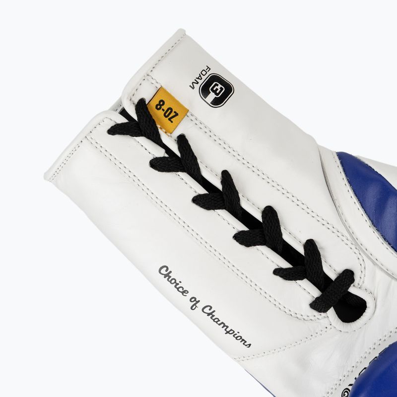 Bokso pirštinės Everlast Powerlock OG Pro Fight blue/white 6
