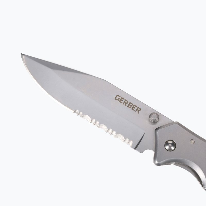 Gerber Paraframe II Folder dantytas sidabrinis turistinis peilis 31-003619 3