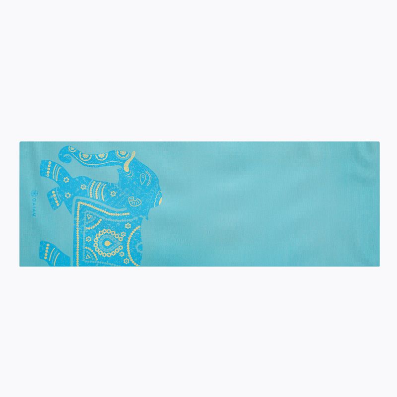 Gaiam Elephant jogos kilimėlis 6 mm geltonas 61547 3