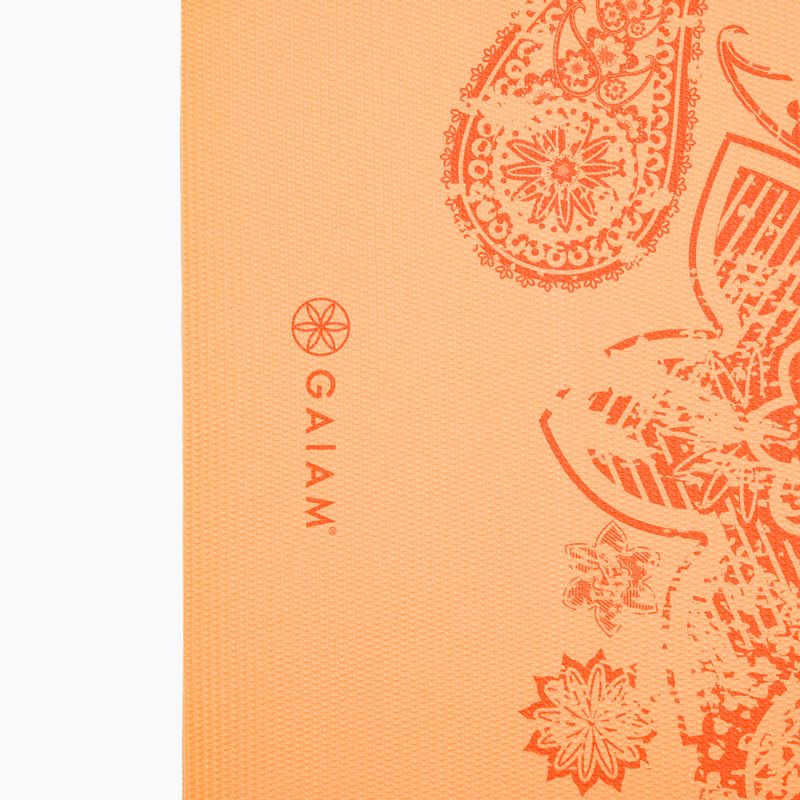 Gaiam Elephant jogos kilimėlis 6 mm geltonas 61547 4