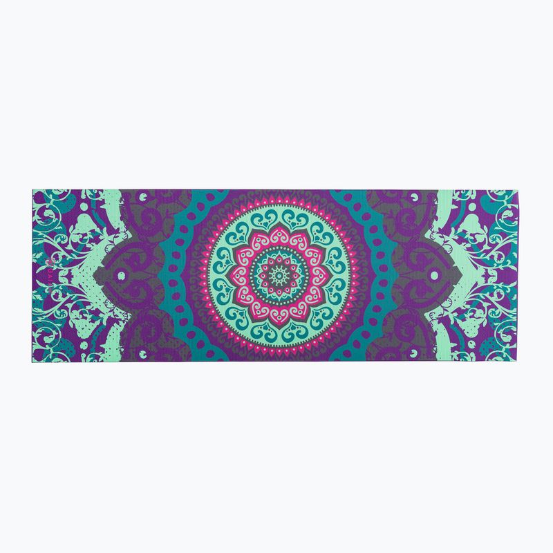 Gaiam Moroccan Garden jogos kilimėlis 4 mm, violetinės spalvos 62612 2