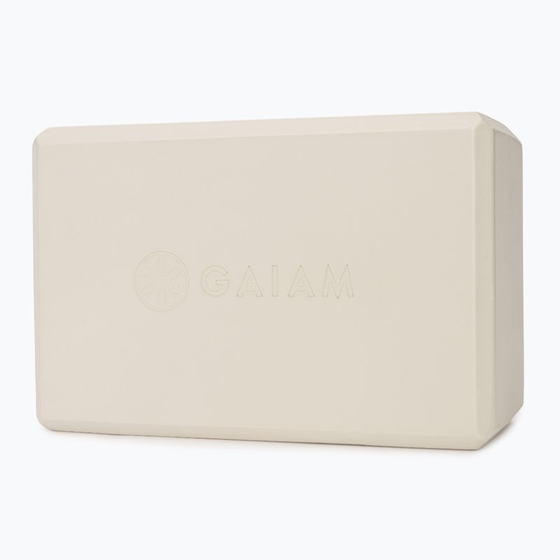 Jogos blokas Gaiam Yoga calming greige 2