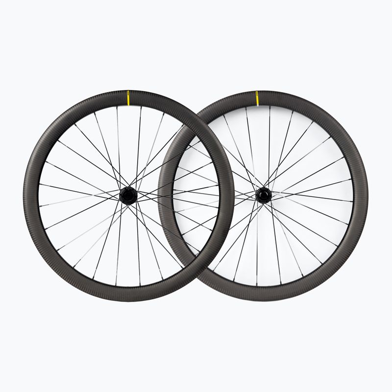 Mavic COSMIC SL 45 Disc Shimano 11 Centerlock dviračių ratai juodi 00080214