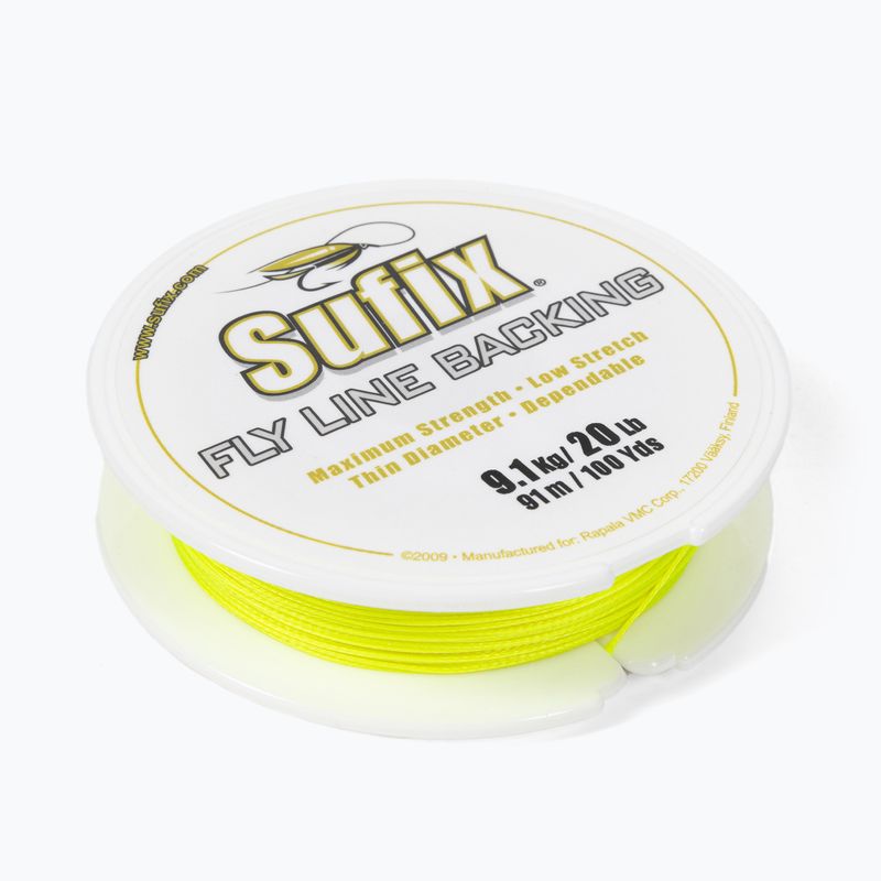 Sufix Fly Line Backing spiningo linija geltonos spalvos ASU470618