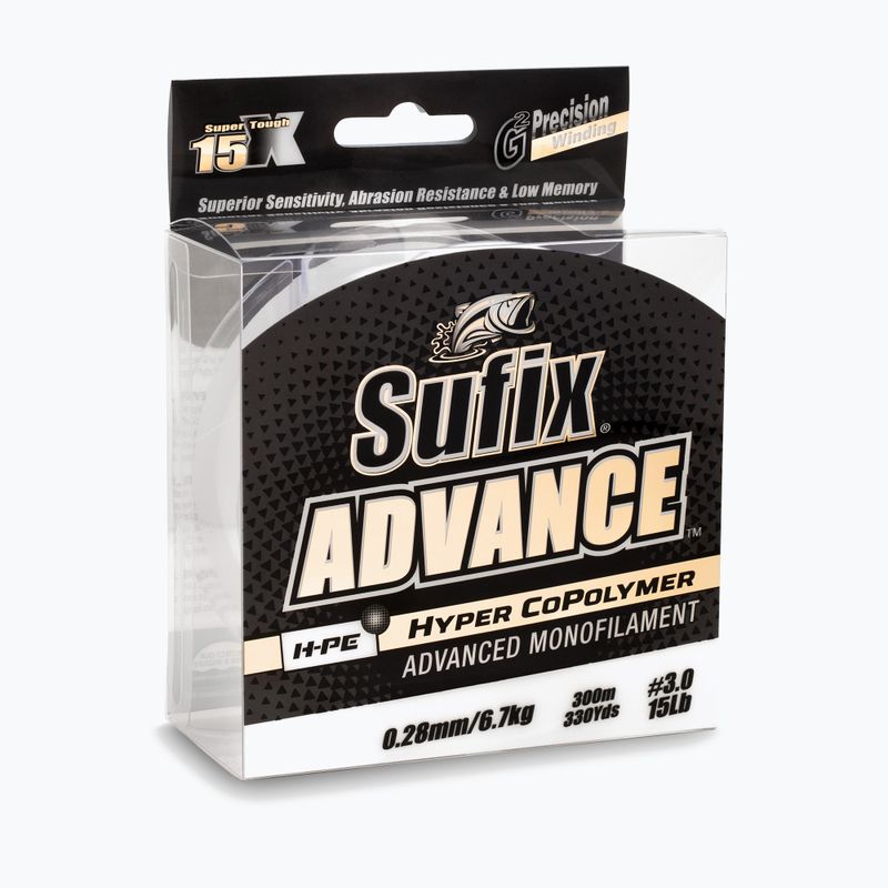 Sufix Advance G2 geltonas vienagijai siūlai ASU470986