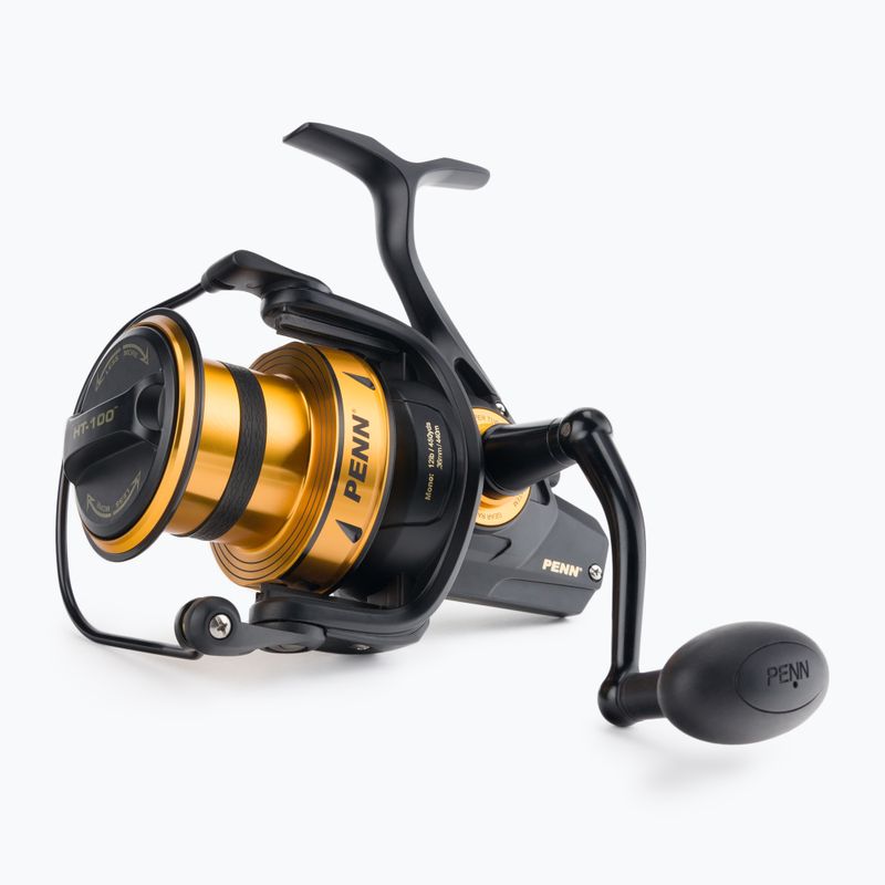 Penn Spinfisher VI ritė Long Cast karpių žvejybos ritė juodos ir auksinės spalvos 1481276 3