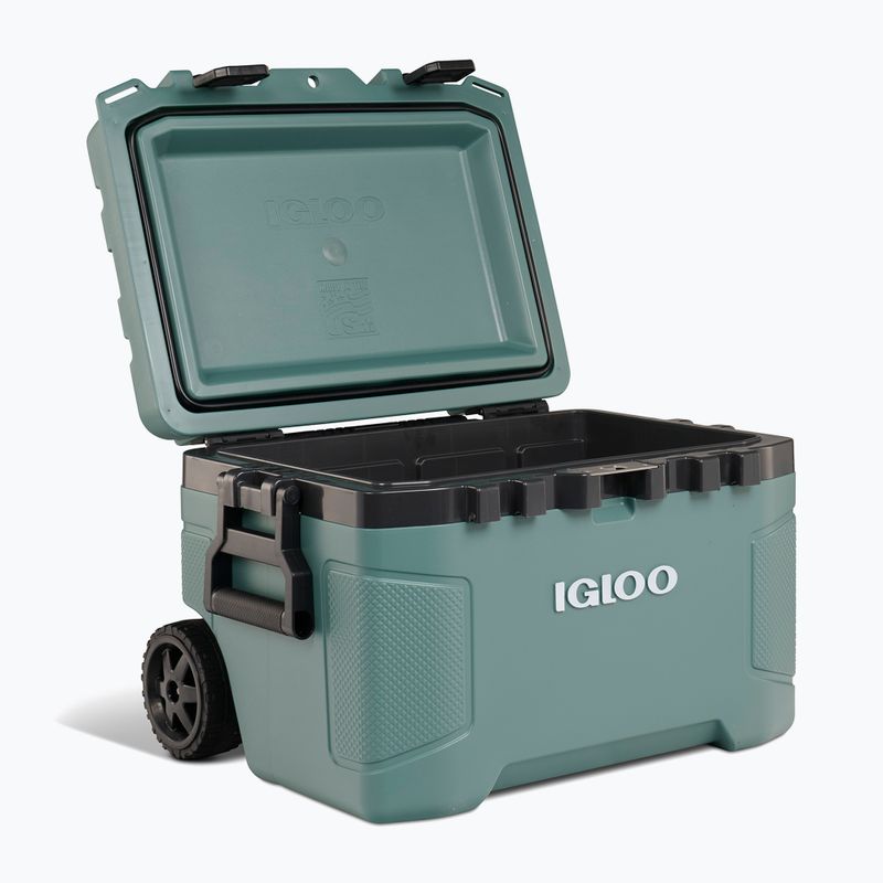 Turistinis šaldytuvas Igloo Trailmate 52 Roller 49 l spruce/obsidian gray 7