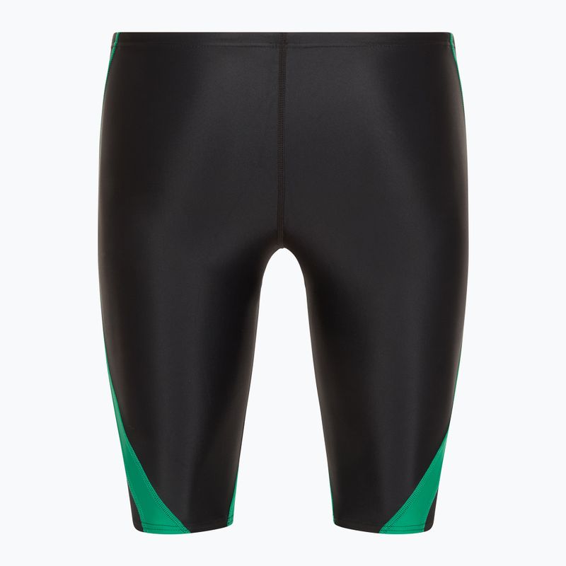 Vyriški plaukimo šortai TYR Alliance Splice black/green 2