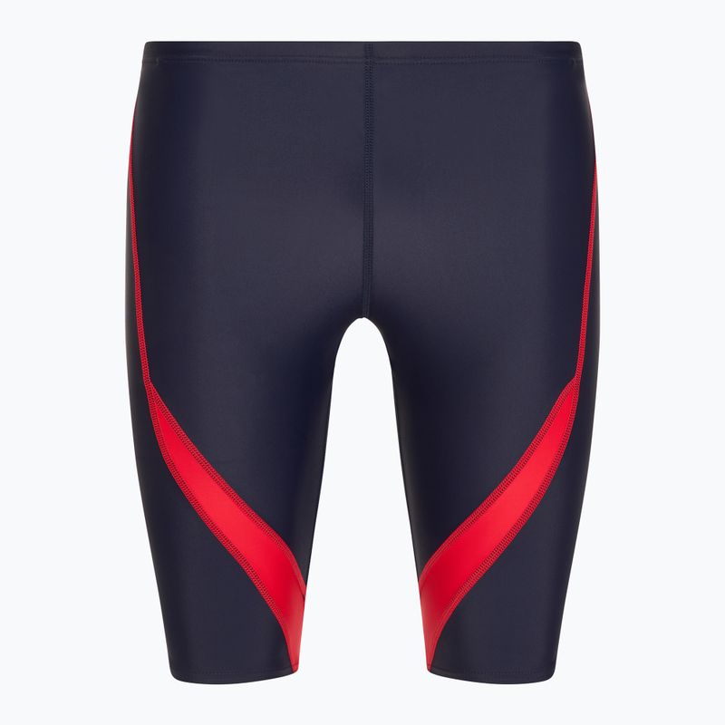 Vyriški plaukimo šortai TYR Alliance Splice navy/red
