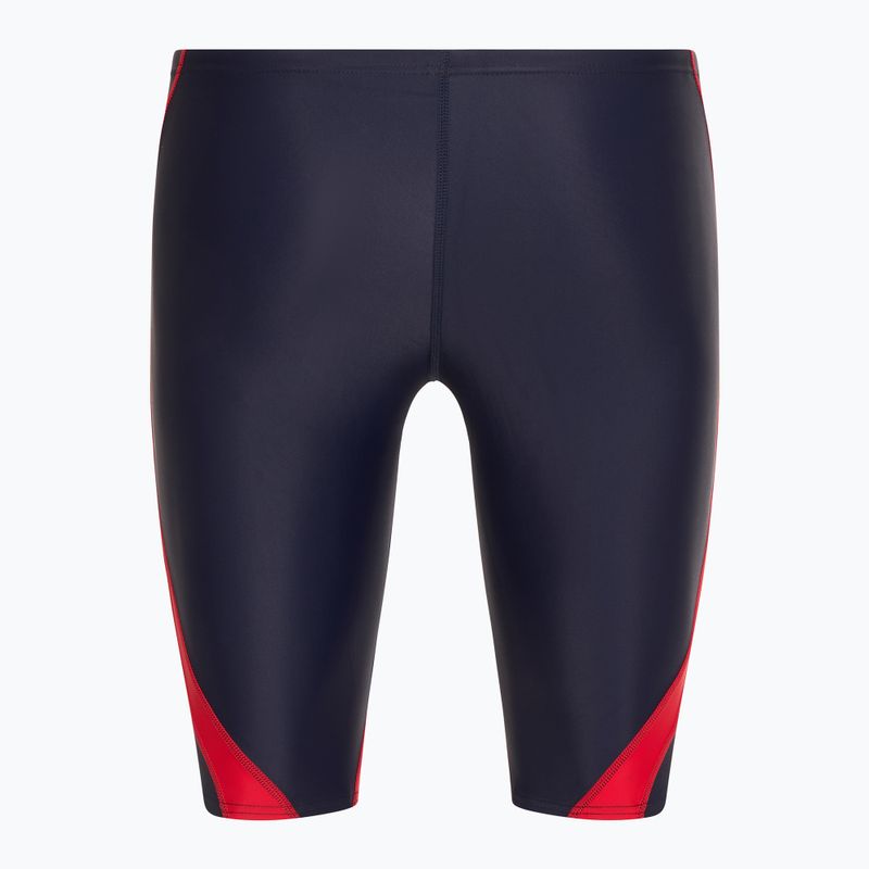 Vyriški plaukimo šortai TYR Alliance Splice navy/red 2