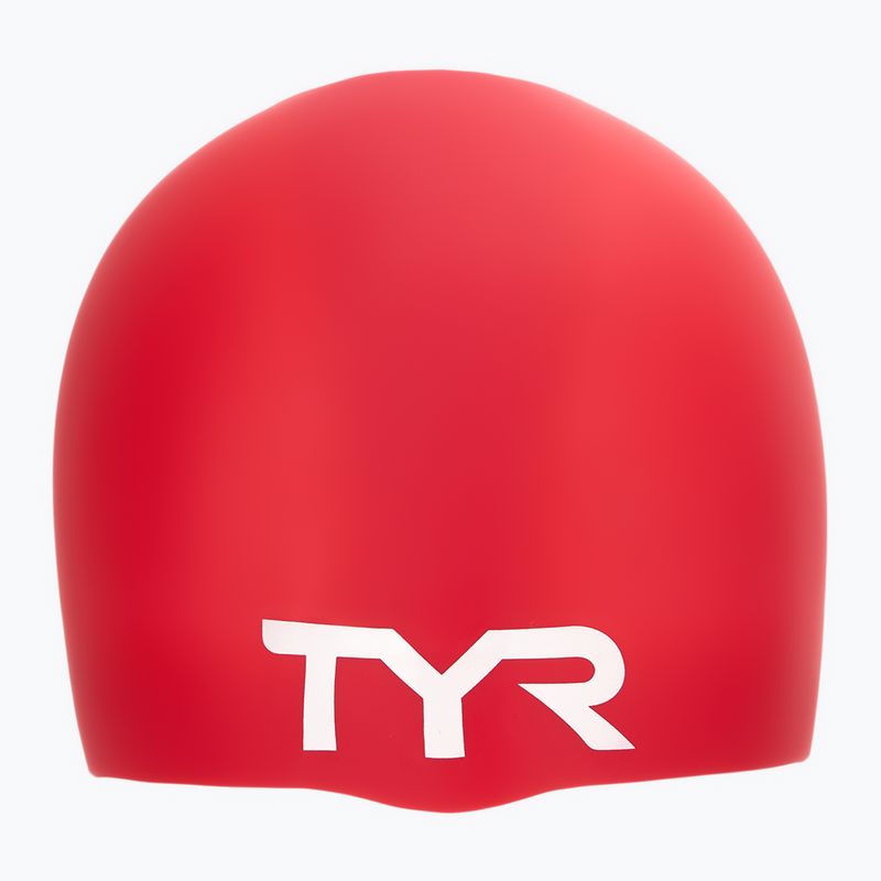 Plaukimo kepuraitė TYR Wrinkle Free red