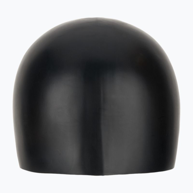 Vaikiška plaukiojimo kepuraitė TYR Wrinkle-Free Silicone black 2