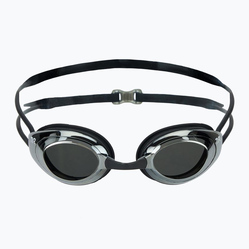 Plaukimo akiniai TYR Blackhawk Racing Mirrored silver/ metal/ black 2