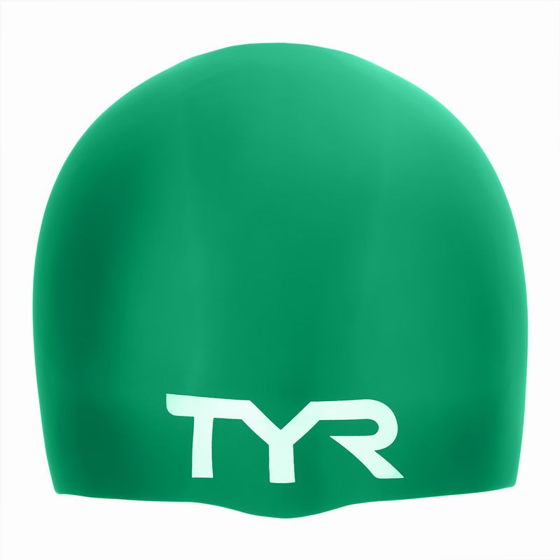 Plaukimo kepuraitė TYR Wrinkle Free green