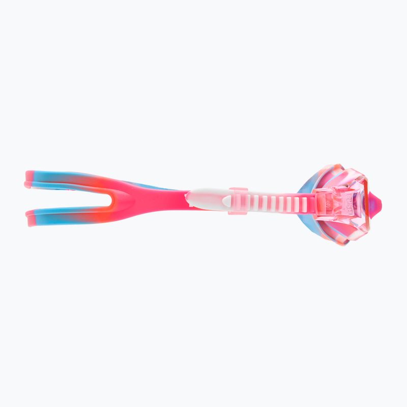 Vaikiški plaukimo akiniai TYR Swimple Tie Dye Non-Mirrored pink/pink/white 3