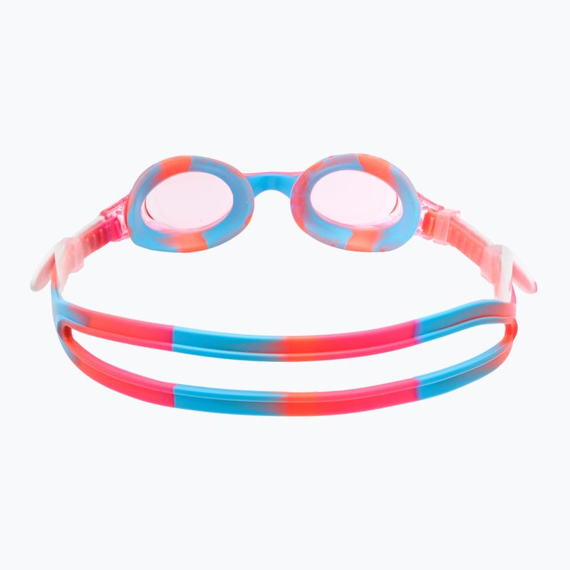 Vaikiški plaukimo akiniai TYR Swimple Tie Dye Non-Mirrored pink/pink/white 4