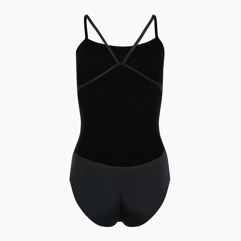 Moteriškas vientisas maudymosi kostiumėlis TYR Solid Cutoutfit black 2