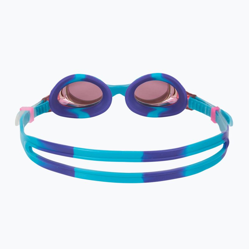 Vaikiški plaukmo akiniai TYR Swimple Tie Dye Mirrored purple/turqoise/purple 4