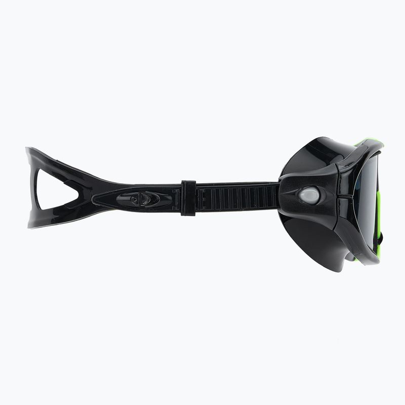 Plaukimo kaukė TYR Orion smoke/ black/ yellow 3