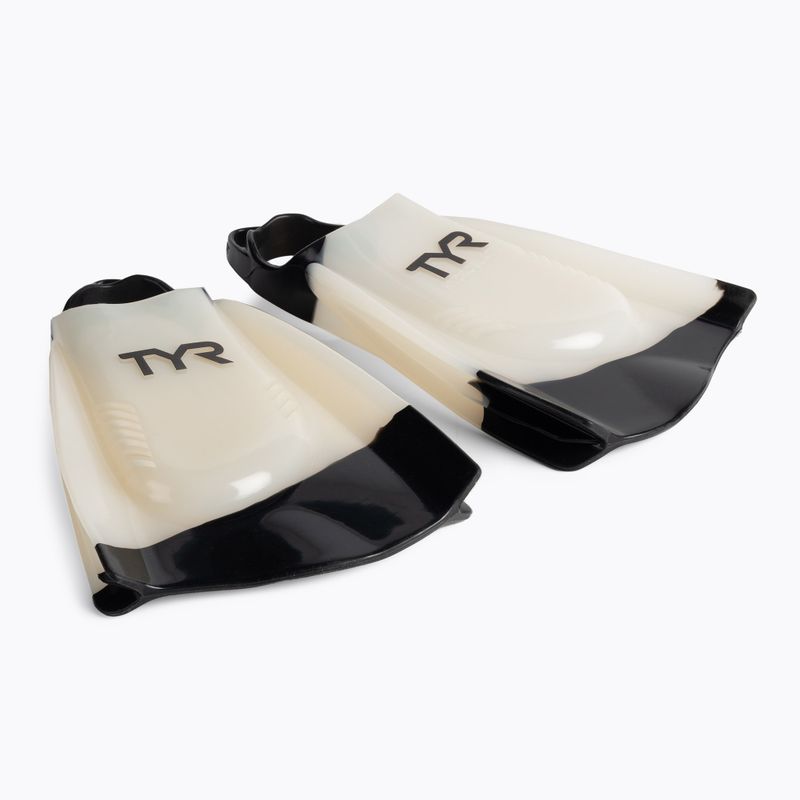 TYR Hydroblade plaukimo pelekai baltos ir juodos spalvos LFHYD