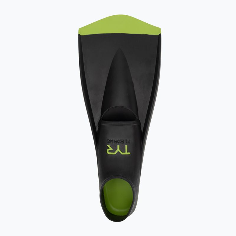 Plaukimo pelekai TYR Flex 2.0 black 2