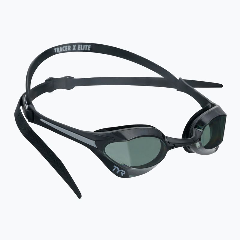 TYR Tracer-X Elite dūminiai/juodi plaukimo akiniai LGTRXEL_074
