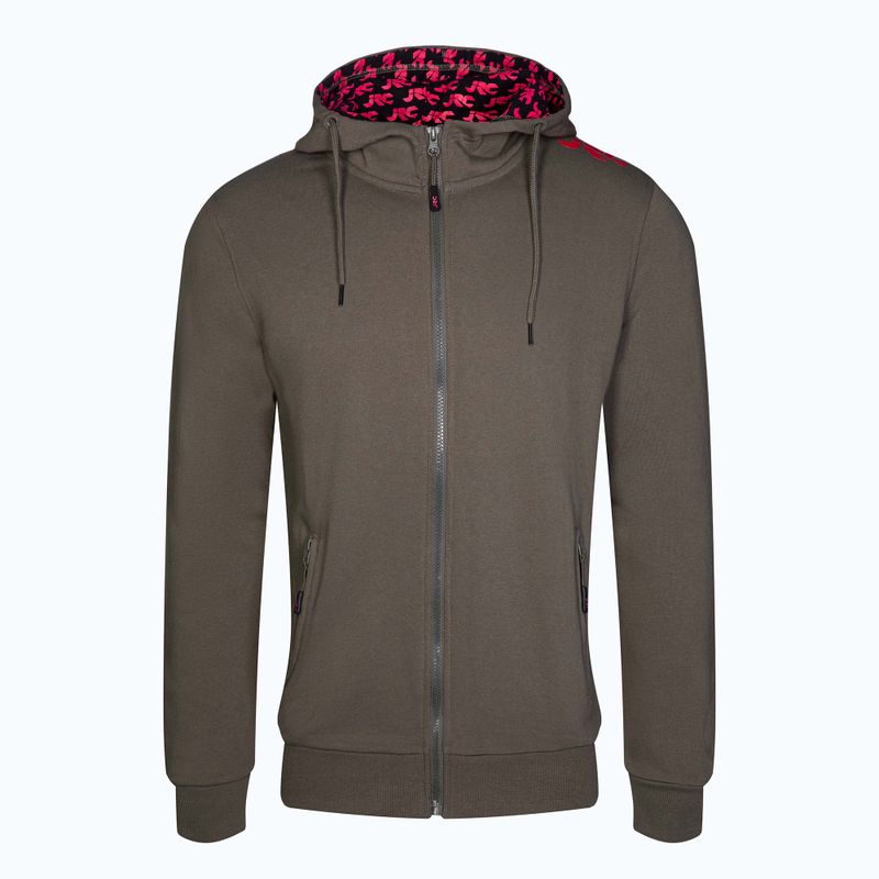 Vyriški žvejybiniai džemperiai JRC Zipped Hoody Green 1551381