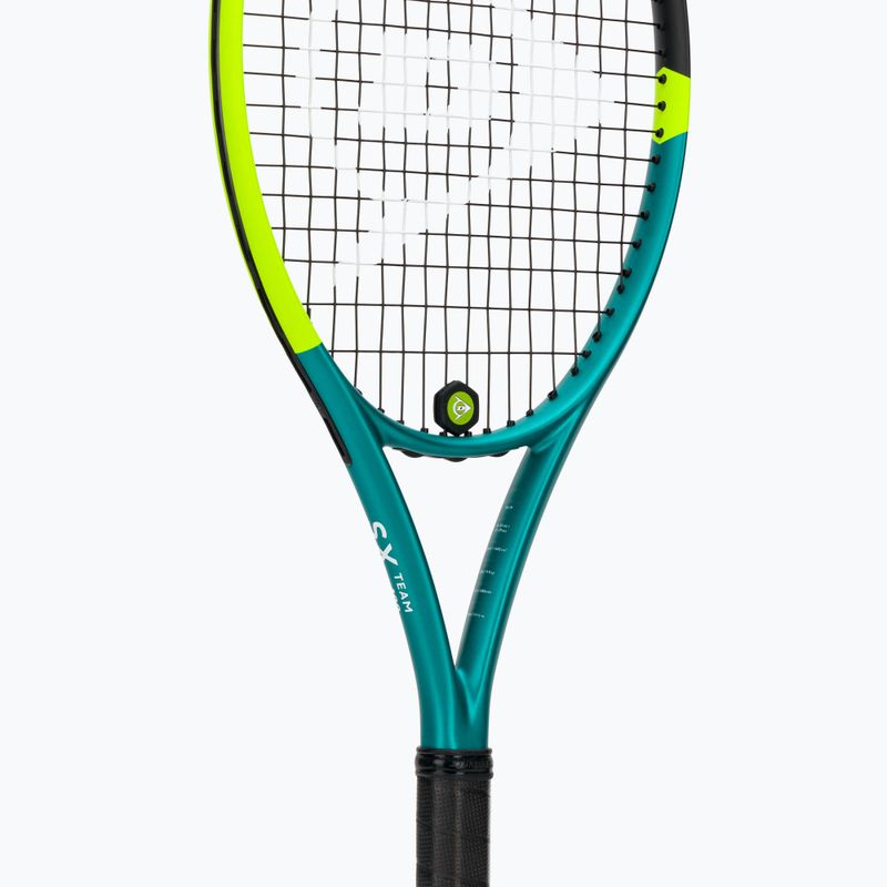 Teniso raketė Dunlop SX Team 100 teal/black/yellow 10364303 4