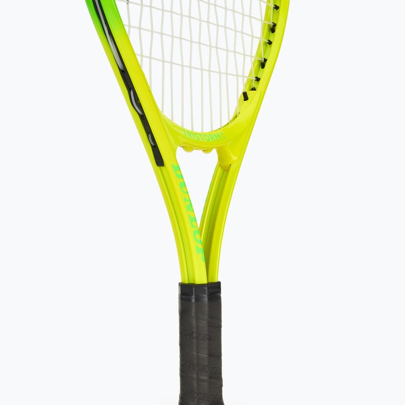 Vaikiška teniso raketė Dunlop Tristorm Jr 21 yellow/green 4