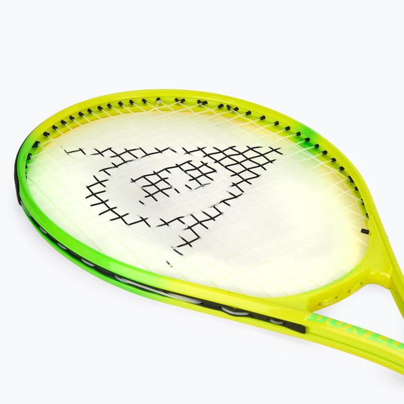Vaikiška teniso raketė Dunlop Tristorm Jr 21 yellow/green 5