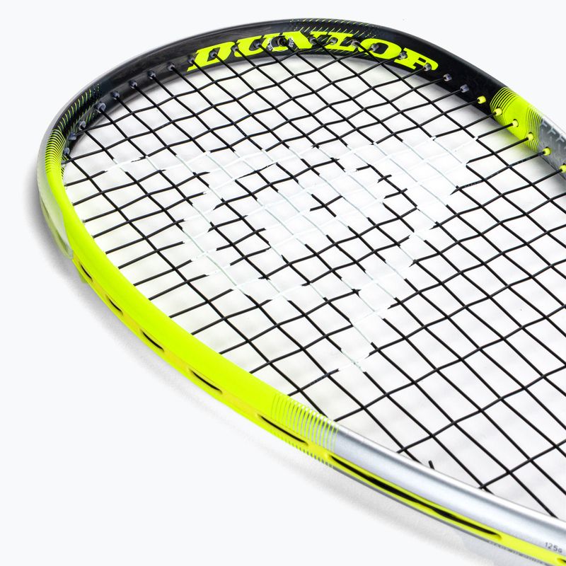 Dunlop Sq Hyperfibre Xt Revelation 125 skvošo raketė juoda/geltona 773305 6