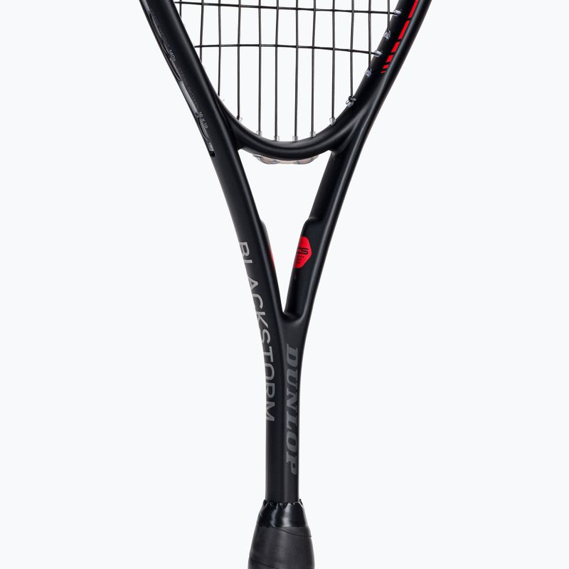 Dunlop Blackstorm Carbon kvadrato skvošo raketė juoda 773405US 5