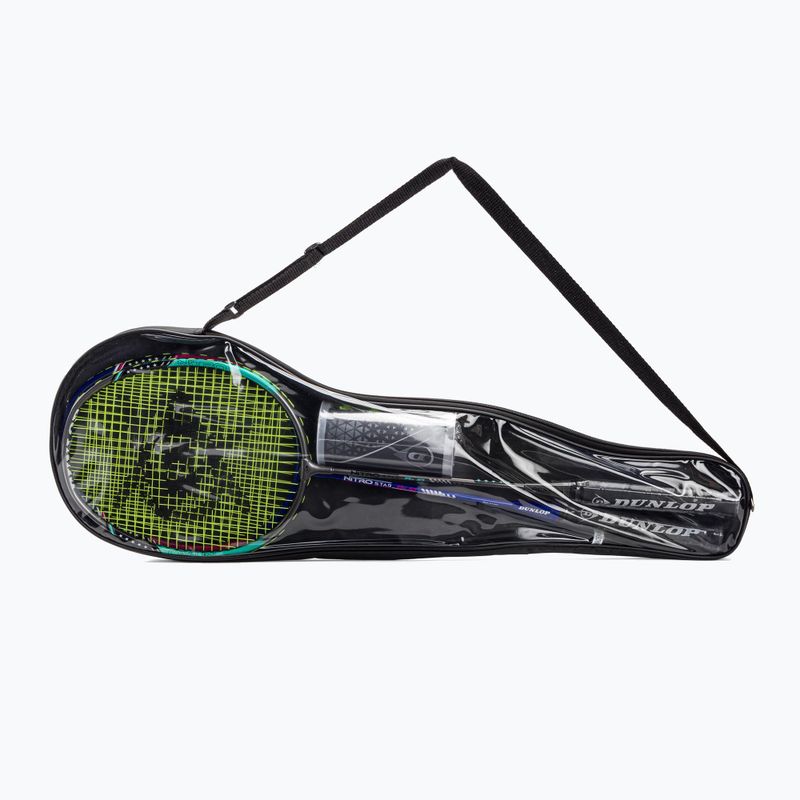 Dunlop Nitro-Star 2 žaidėjų badmintono rinkinys 10