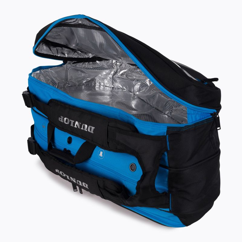 Dunlop FX Performance 8RKT Thermo 60 l teniso krepšys juodai mėlynas 103040 6