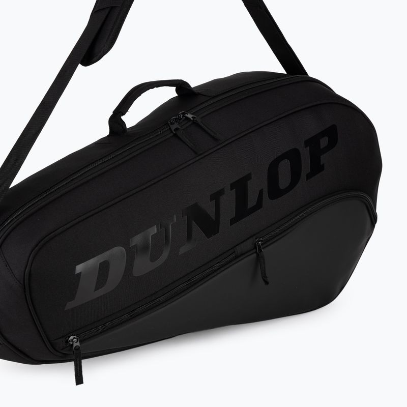Teniso krepšys Dunlop D Tac Team 3RKT black/ black 6