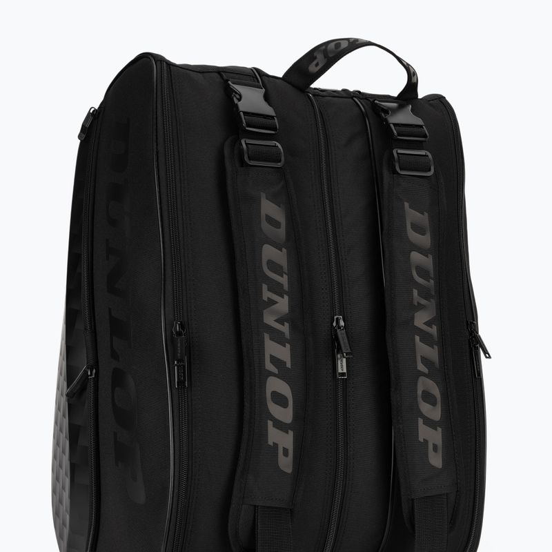 Krepšys padelio raketėms Dunlop Padel Elite black/black 8