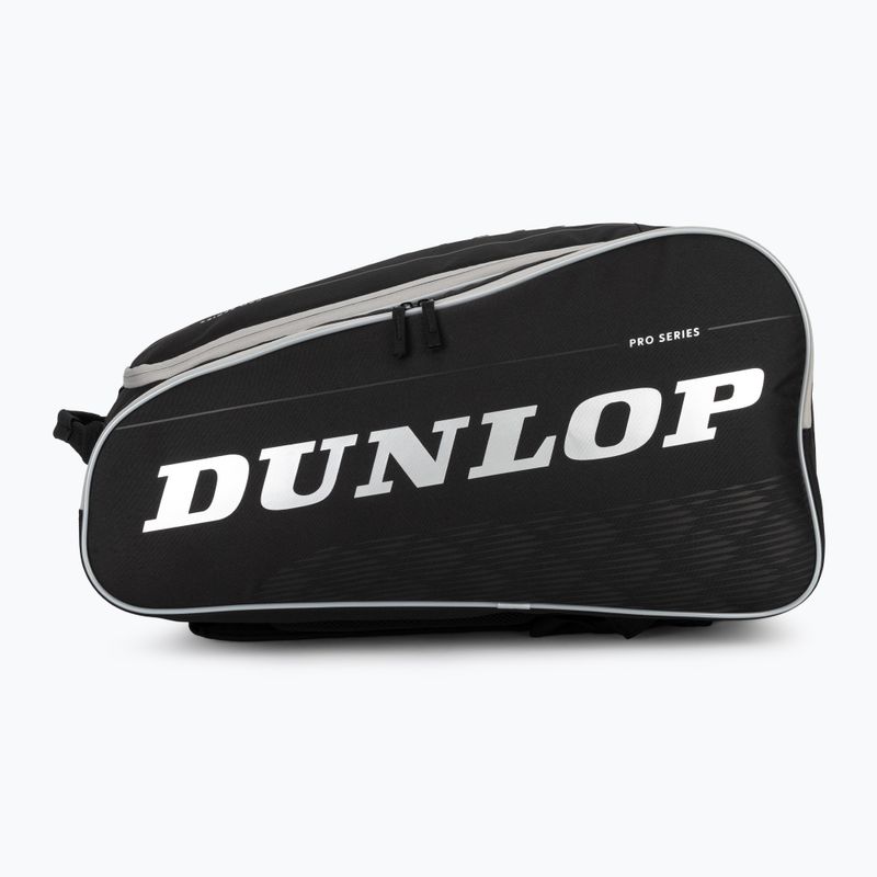 Krepšys padelio raketėms Dunlop Padel Pro Series black/silver 3