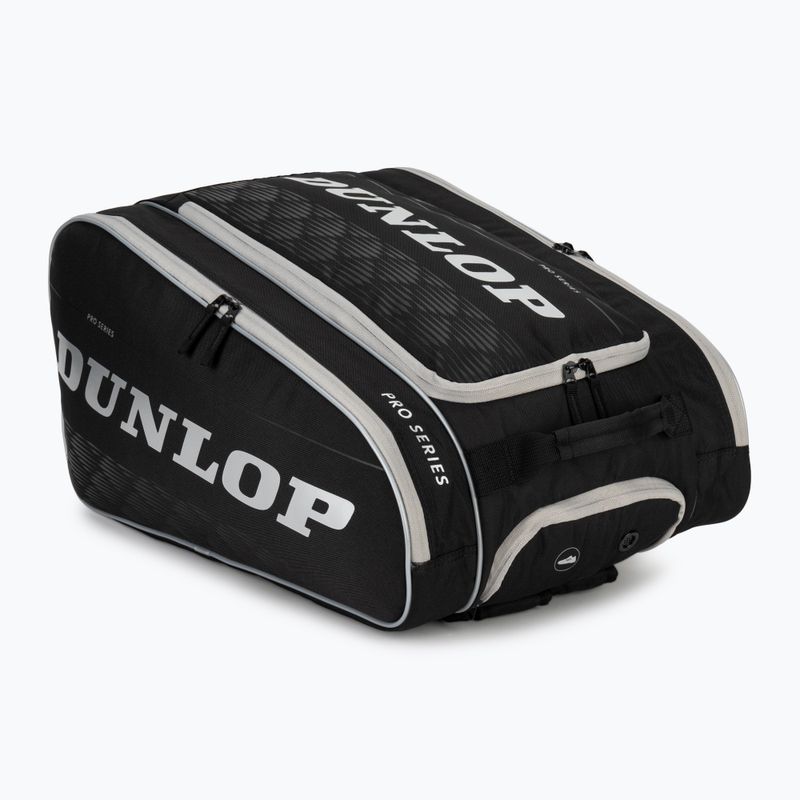 Krepšys padelio raketėms Dunlop Padel Pro Series black/silver 5