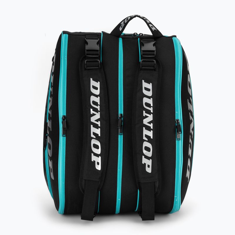 Krepšys padelio raketėms Dunlop Padel Elite black/petrol 6