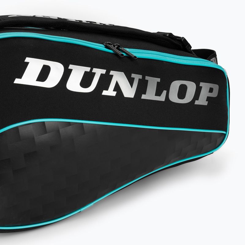 Krepšys padelio raketėms Dunlop Padel Elite black/petrol 7