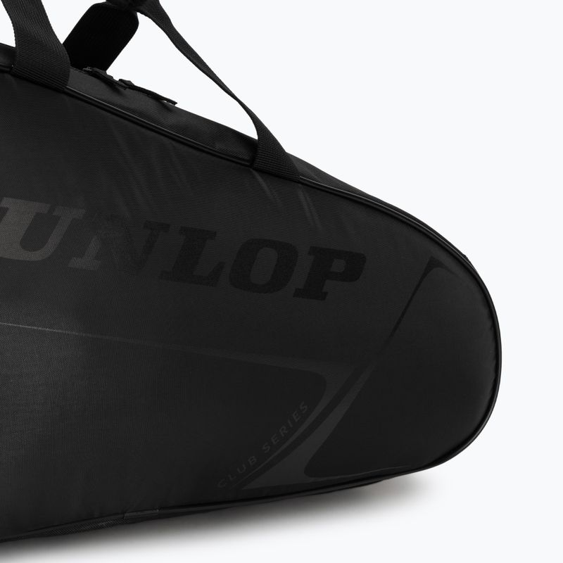 Krepšys padelio raketėms Dunlop Padel Club black/black 7