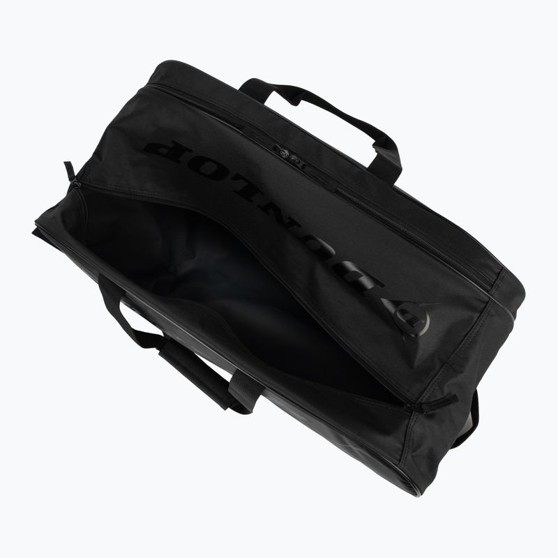 Krepšys padelio raketėms Dunlop Padel Club black/black 10