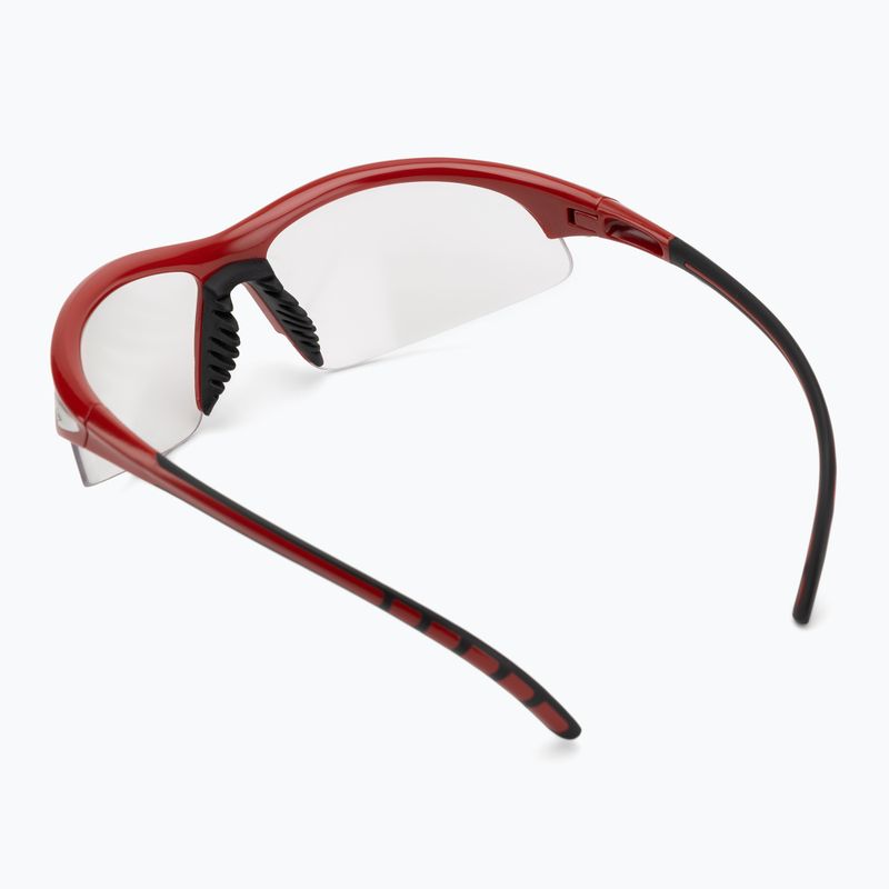 Akiniai skvošui Dunlop Competition Eyewear Protective red/clear 2