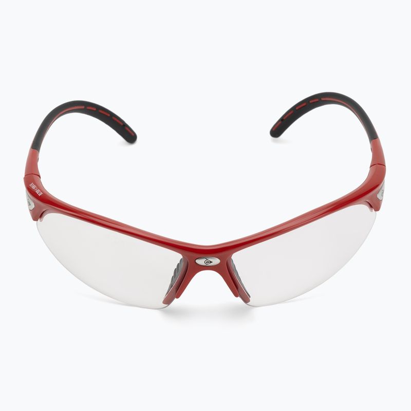 Akiniai skvošui Dunlop Competition Eyewear Protective red/clear 3
