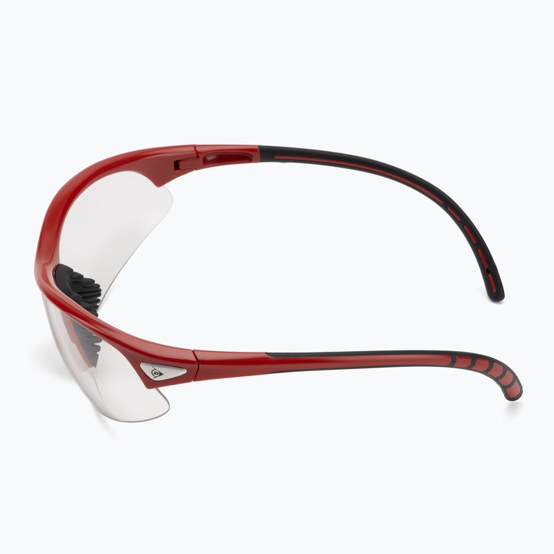 Akiniai skvošui Dunlop Competition Eyewear Protective red/clear 4