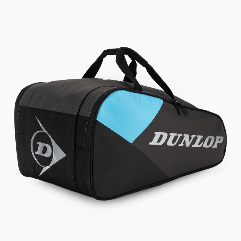 Krepšys padelio raketėms Dunlop Padel FX Team black/cyan/gun metal 4