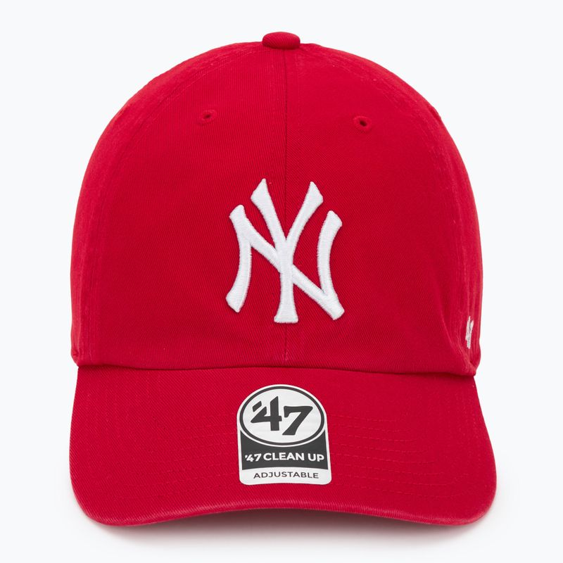 Kepuraitė su snapeliu 47 Brand MLB New York Yankees CLEAN UP red 2